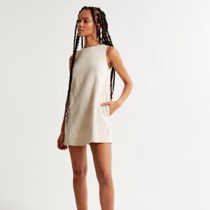 Abercrombie & Fitch Cream Mini Dress